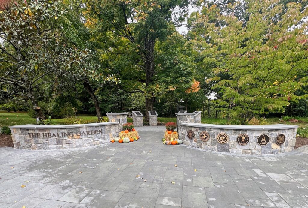 Veterans Valor Celebrates Completion of The Gateway at The Healing Garden